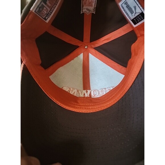 New Cleveland Browns Puma NFL Pro Line Embroidered Logo Hat Football Excellent - Picture 5 of 6